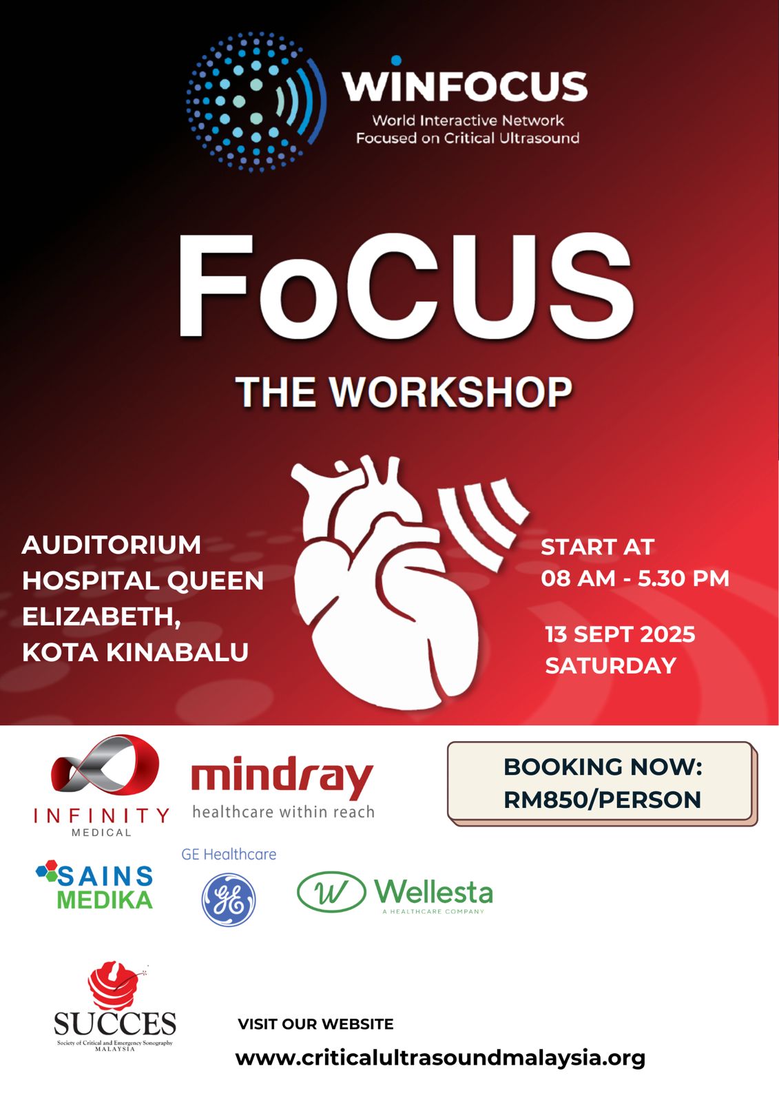 Read more about the article Focused Cardiac Ultrasound (FoCUS) Workshop 2025 – KK